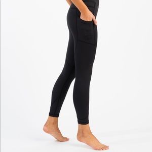 ZYIA black Light and Tight high waisted leggings with pockets